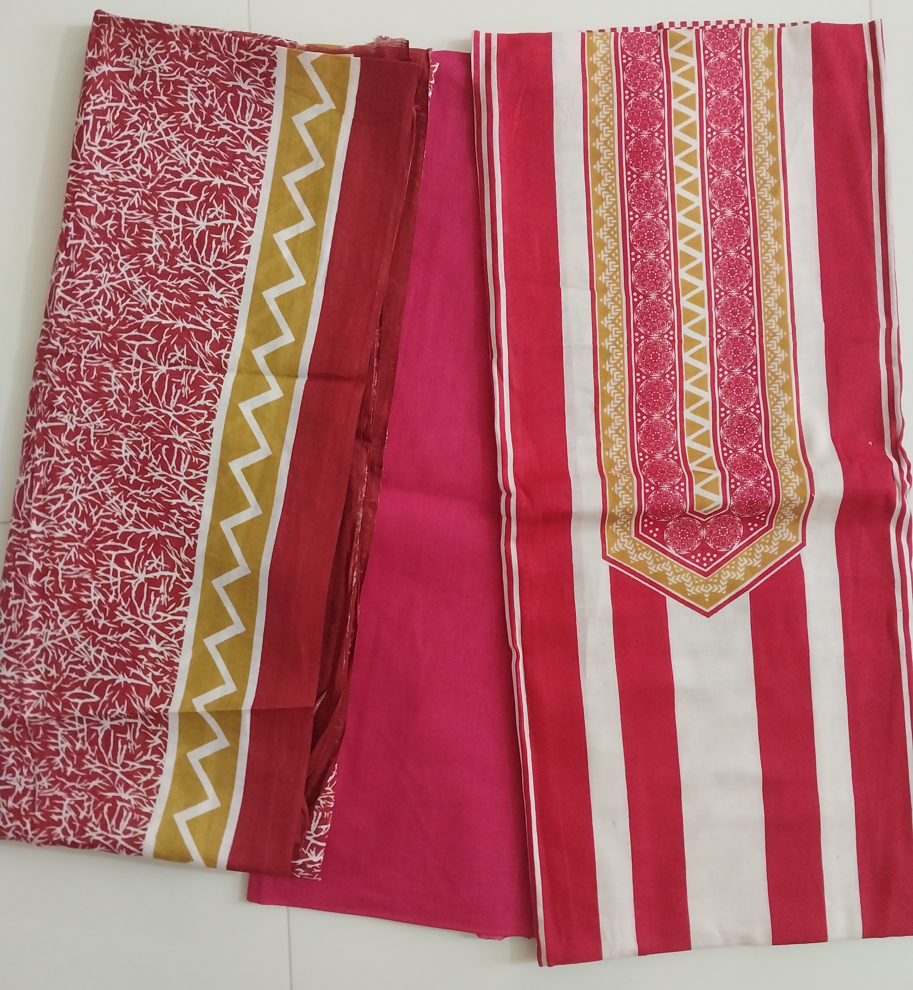 Red Stripe Classic Three Piece